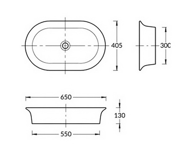 раковина KERAMA MARAZZI CANALETTO 65